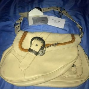 Dior rare vintage gaucho saddle bag